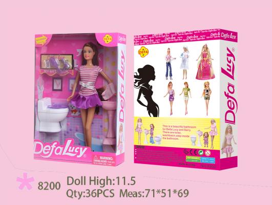 Кукла Defa Кукла с аксессуарами 30 см гнущиеся