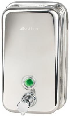 Диспенсер для жидкого мыла KSITEX, наливной, нержавеющая сталь, зеркальный, 0,8 л, SD 1618-800