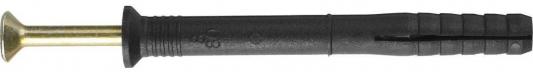 Дюбель-гвоздь полипропиленовый, потайный бортик, 6 x 40 мм, 125 шт, STAYER