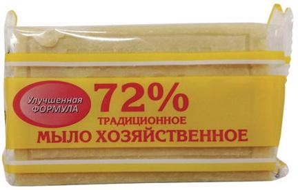 Мыло хозяйственное 72%, 150 г (Меридиан) "Традиционное", в упаковке