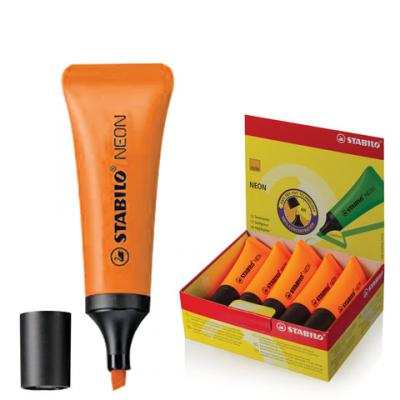 Текстмаркер Stabilo Neon 2-5 мм оранжевый
