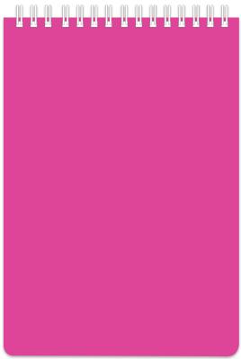 Блокнот Hatber Diamond-розовая A6 80 листов