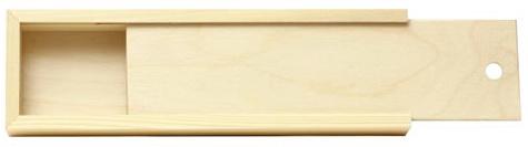 Пенал для кистей "Сонет", деревянный, сосна, 35х10х4 см, 2135098