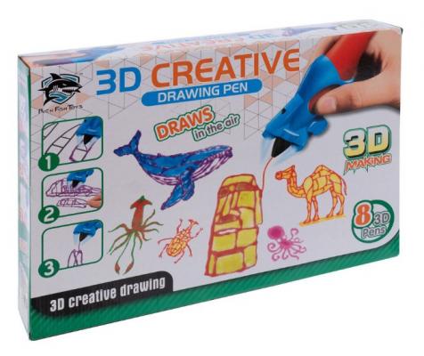 Набор детских 3D-ручек (8 шт.) (8808-4: FITFUN TOYS)