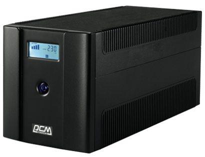 Источник бесперебойного питания Powercom RAPTOR 1500VA Черный (RPT-1500AP LCD)