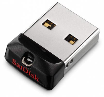 Флеш Диск Sandisk 32Gb Cruzer Fit SDCZ33-032G-G35 USB2.0 черный флеш диск sandisk 32gb usb 3 0 cruzer glide 3 0 sdcz600 032g g35