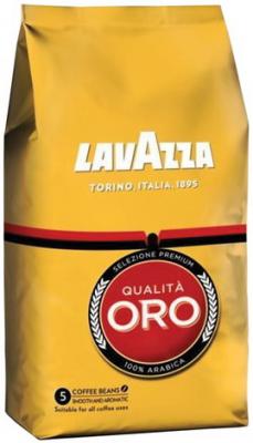 Кофе в зернах LAVAZZA (Лавацца) "Qualita Oro", натуральный, 1000 г, вакуумная упаковка, 2056