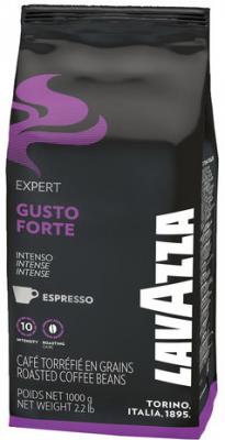 Кофе в зернах LAVAZZA (Лавацца) "Gusto Forte Expert", натуральный, 1000 г, вакуумная упаковка, 2868