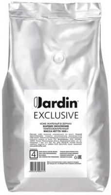 Кофе в зернах JARDIN (Жардин) "Exclusive", натуральный, 1000 г, вакуумная упаковка, 0847-08