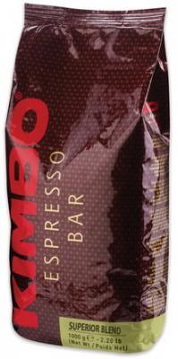 Кофе в зернах KIMBO "Superior Blend" (Кимбо "Супериор Бленд"), натуральный, 1000 г, вакуумная упаковка
