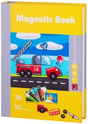 Настольная игра Magnetic Book развивающая "Юный инженер"