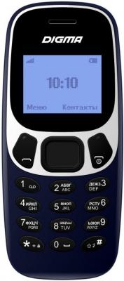 Мобильный телефон Digma Linx A105N 2G темно-синий 1.44" 32 Мб