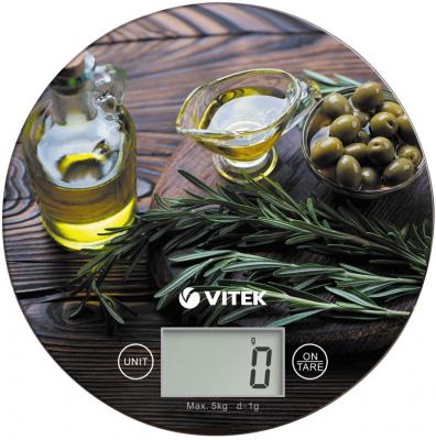 Весы кухонные Vitek VT-8029 BN рисунок