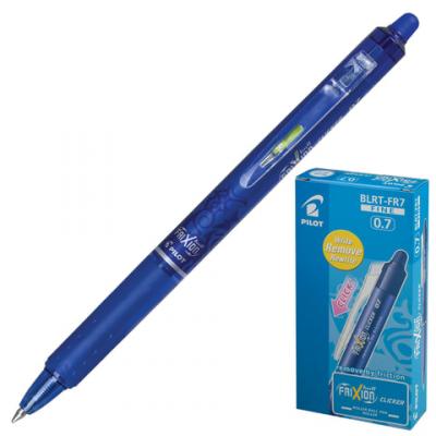 Гелевая ручка стираемая Pilot "Frixion Clicker" синий 0.35 мм