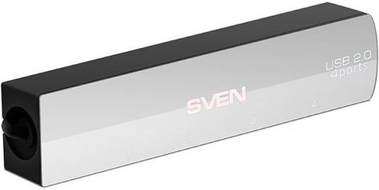 USB-концентратор SVEN HB-891, black (USB 2.0, 4 порта, кабель 0,05м, блистер) картридж hi black hb cb541a