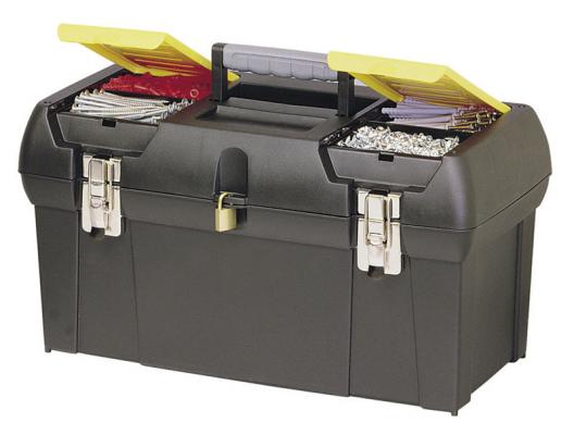 Stanley ящик для инструмента "2000" с 2-мя встроенными органайзерами и металлическими замками пластм