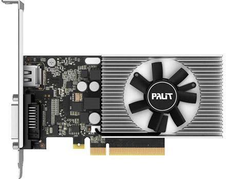 Видеокарта PALIT PA-GT1030 2GD4 NVIDIA GT 1030 <2Gb, 64bit, DDR3, HDMI+ DVI> RTL