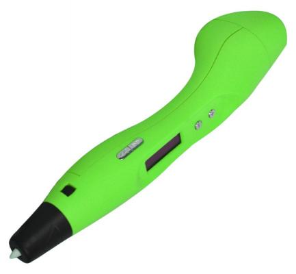 Ручка 3D Cactus CS-3D-PEN-E-GR PLA ABS LCD зеленый