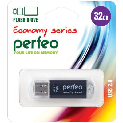 Флешка 32Gb Perfeo E01 USB 2.0 черный PF-E01B032ES