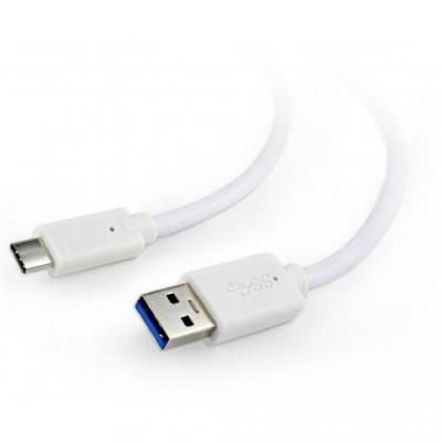 Кабель Type-C USB 3.0 1м Bion BNCCP-USB3-AMCM-1M-W круглый белый