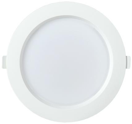 Iek LDVO0-1703-18-6500-K01 Светильник LED ДВО 1703 белый круг 18Вт 6500K IP40 {пластик. корпус, диам 192 мм}