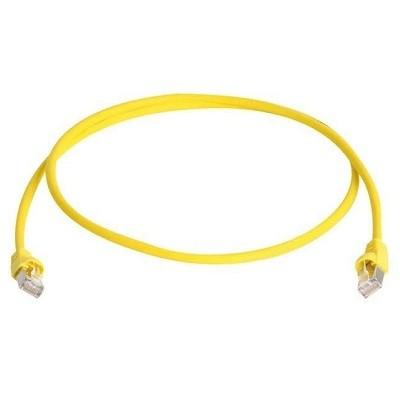 Коммутационный шнур Кат. 5E U/UTP RJ-45, PVC, Цвет: желтый, 1.0м