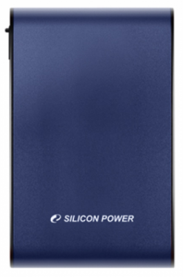 Внешний жесткий диск 500GB Silicon Power  Armor A80, 2.5", USB 3.0, Синий