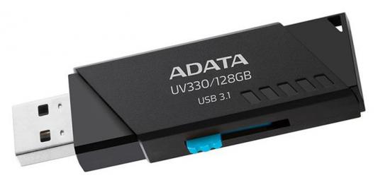 Флешка 128Gb A-Data AUV330-128G-RBK USB 3.1 черный