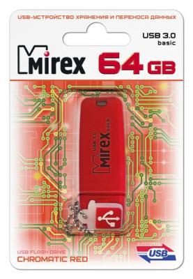 Флешка 64Gb Mirex Chromatic USB 3.0 красный 13600-FM3СHR64