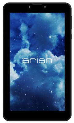 Планшет Arian Space 71 SC7731C (1.2) 4C/RAM512Mb/ROM4Gb 7" TN 1024x600/3G/Android 7.0/черный/0.3Mpix/BT/GPS/WiFi/Touch/microSD 64Gb/minUSB/2200mAh