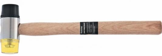 Молоток рихтовочный SPARTA 108305  бойки 35мм комбинированная головка деревянная ручка