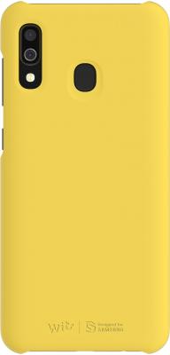 Чехол (клип-кейс) Samsung для Samsung Galaxy A30 WITS Premium Hard Case желтый (GP-FPA305WSBYW)