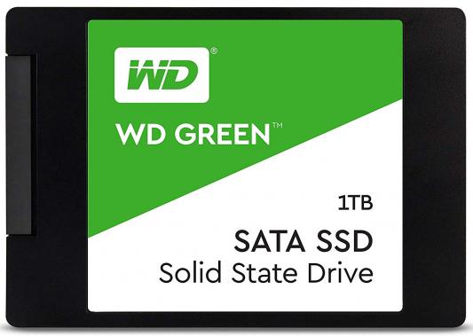 Твердотельный накопитель SSD 2.5" 1 Tb Western Digital WDS100T2G0A Read 545Mb/s Write 465Mb/s 3D NAND TLC