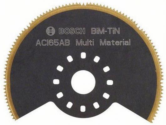Полотно пильное для МФИ BOSCH ACI65EB (2.608.661.759)  сегм.диск, BiM-TiN, 65мм, универсальное