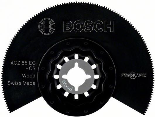 Полотно пильное для МФИ BOSCH ACZ85EC (2.608.661.643)  сегм.диск выпукл., BiM, 85 мм, дерево