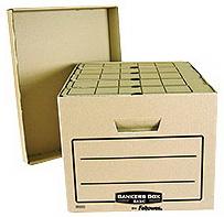 Архивный короб Bankers Box Basic 335x445x270, гофрокартон, шт