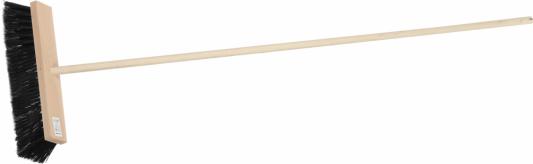 Щётка ЗУБР 39191-40  уличная деревянная с ручкой волокно 90мм пэт 140см 40х7см
