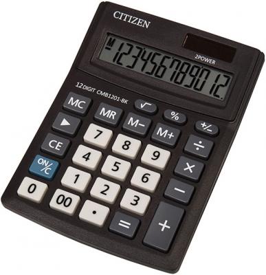 Калькулятор настольный Citizen CMB1201-BK 12-разрядный черный