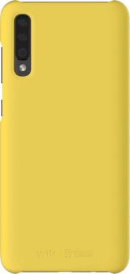 Чехол (клип-кейс) Samsung для Samsung Galaxy A70 Wits Premium Hard Case желтый (GP-FPA705WSAYW)
