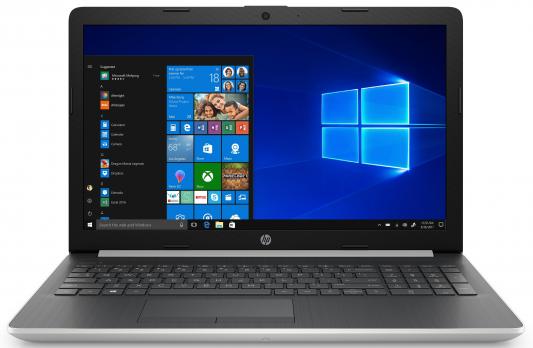 Ноутбук HP 15-db0399ur 15.6" 1366x768 AMD A9-9425 1 Tb 8Gb AMD Radeon 530 2048 Мб серебристый Windows 10 Home 6LC60EA