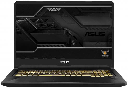 ASUS TUF FX705DU-AU024T 17.3"(1920x1080 (матовый) IPS)/AMD Ryzen 7 3750H(2.3Ghz)/8192Mb/512SSDGb/noDVD/Ext:nVidia GeForce GTX1660Ti(6144Mb)/Cam/BT/WiFi/war 1y/2.6kg/black/W10