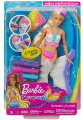Кукла Barbie (Mattel) Цветная русалочка