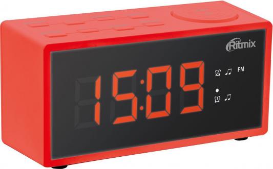 Радиобудильник Ritmix RRC-1212 красный