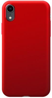 Накладка Deppa Case Silk для iPhone XR красный 89045