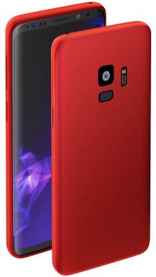 Чехол Deppa Case Silk для Samsung Galaxy S9, красный металлик