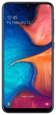 Смартфон Samsung Galaxy A20 32 Гб синий (SM-A205FZBVSER)