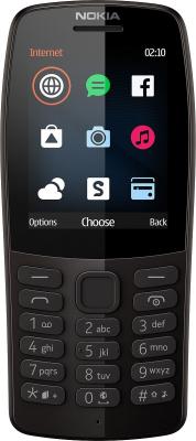 Мобильный телефон NOKIA 210 DS черный 2.4