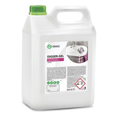 Чистящее средство для прочистки канализационных труб GRASS DIGGER-GEL 5,3 кг