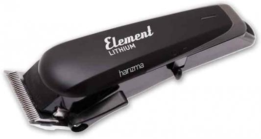 Машинка для стрижки Harizma Element Lithium черный (насадок в компл:4шт)