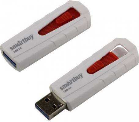 Флешка 16Gb Smart Buy IRON USB 3.0 белый SB16GBIR-W3